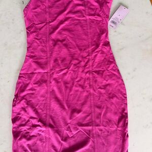 NWT Wild Fable Hot Pink Bodycon Dress